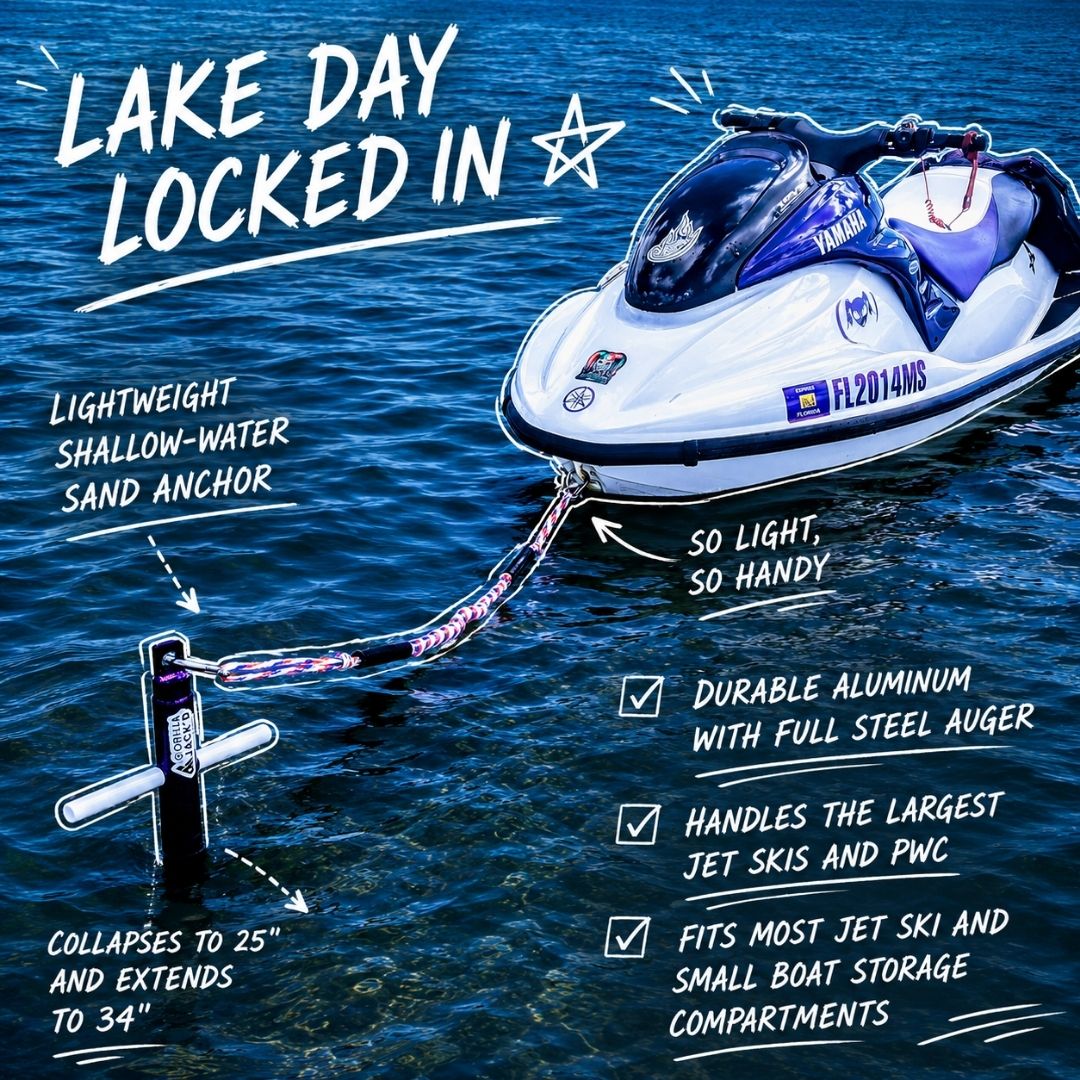 Jet Ski & Small Boat Sand Anchor – Primate S